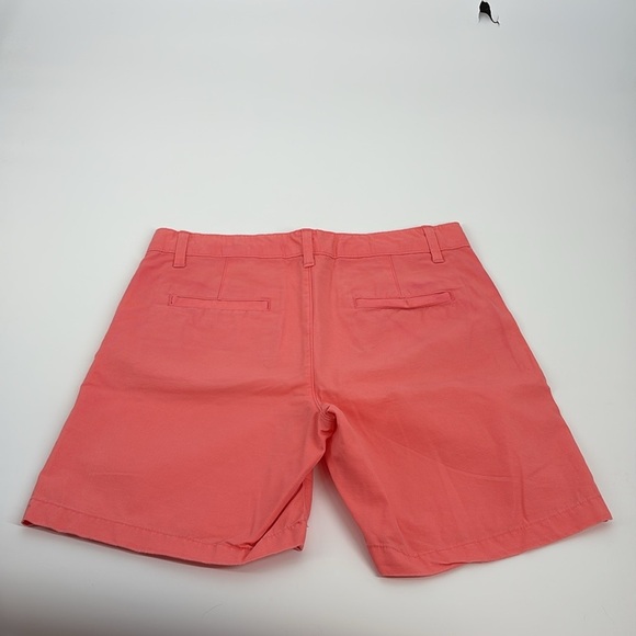 GAP Pink Bermuda Shorts Tailored Cotton Mid-Length - Picture 2 of 2